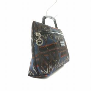 Longchamp ハンドバッグ ポーチ 総柄 プリント マルチカラー L2524649006 /NQ
