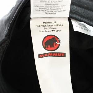 MAMMUT アルナスカ キャップ 1191-00150 Alnasca Cap 裏地フリース ウール混 L-XL グレー