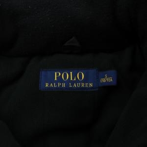 POLO RALPH LAUREN ブルゾン ジャケット ロゴ刺繍 中綿 S 黒 ブラック 710572817002 /AN50