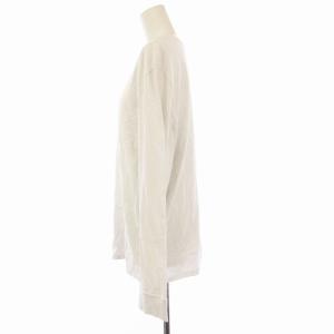 A.P.C. Tシャツ カットソー ロンT  刺繍ロゴ  長袖 L 白 ホワイト 25082-1-93304 /EE