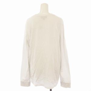 A.P.C. Tシャツ カットソー ロンT  刺繍ロゴ  長袖 L 白 ホワイト 25082-1-93304 /EE