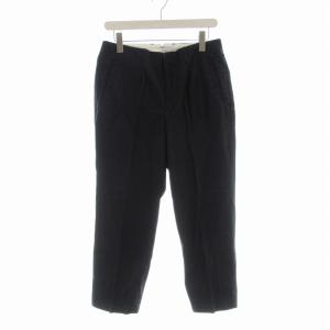 テーパードパンツ スラックス クロップド 46 紺 ネイビー PT0693 /EE