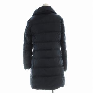 TOMMY HILFIGER ダウンコート ロング ナイロン XS 紺 ネイビー RM27660844-403 /EE