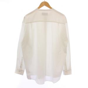 UNITED TOKYO UNITEDTOKYO シャツ 長袖 バンドカラー 3 白 133500005 /BM