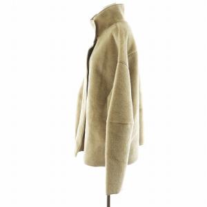 TODAYFUL 22AW Standcollar Boa Jacket 38 ベージュ