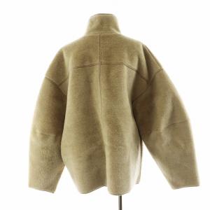 TODAYFUL 22AW Standcollar Boa Jacket 38 ベージュ