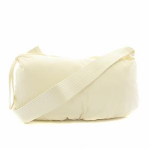 ギャザーショルダーバッグ Gather Shoulder Bag ナイロン アイボリー /YT