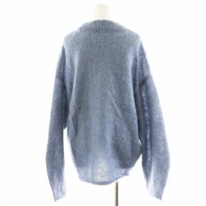 TODAYFUL 22AW キッドモヘアニット Kid Mohair Knit セーター 長袖 F 青 ブルー 12220509