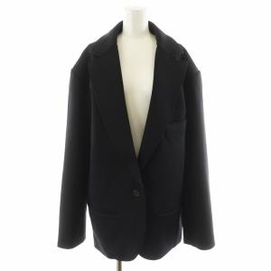 21AW ヘビーツイルジャケット Heavy Twill Jacket オーバーサイズ 38 黒 ブラック