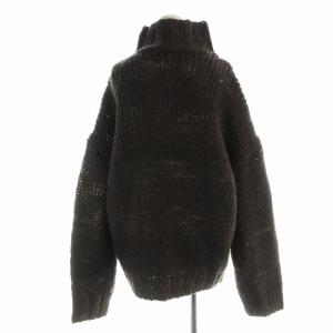 TODAYFUL ニット セーター ハイネック モヘア混 長袖 F 茶 ブラウン 12020538 /EE