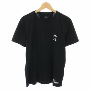 カールコラージュ カール ラガーフェルド Tシャツ 半袖 M 黒