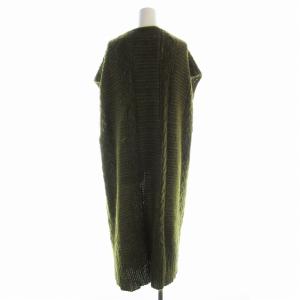 TODAYFUL ノースリーブカーディガン ロング ニット F カーキ 12020543 /EE