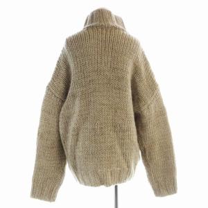 TODAYFUL ニット セーター ハイネック モヘア混 長袖 F ベージュ12020538 /EE