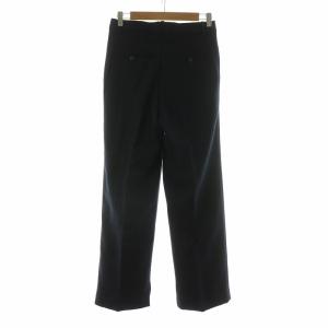 TODAYFUL タグ付き ジョーゼットスリットパンツ スラックス 38 ネイビー 12020718 /NQ