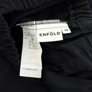 ENFOLD 22AW ストレートセミワイドトラウザーズ STRAIGHT SEMI-WIDE TROUSERS イージーパンツ