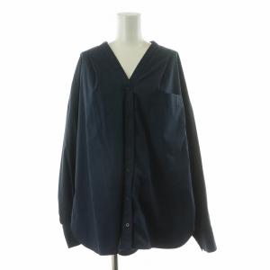 エンフォルド　ソフトダブルサテン 立体SLEEVE PULLOVER　ブラック 22SS ソフトダブルサテン立体SLEEVE PULLOVER プルオーバー