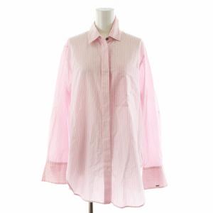 24SS STRIPE SOLID-SLEEVE SHIRT シャツ ブラウス 長袖 ストライプ 38