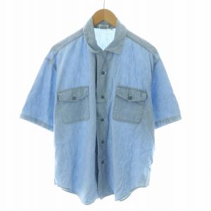 デニムシャツ 半袖 2 ライトブルー /NQ