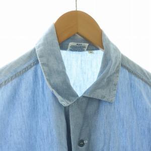 orSlow デニムシャツ 半袖 2 ライトブルー /NQ