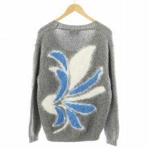 ×ROBERTO COLLINA カーディガン ウール 48 グレー 2420800083