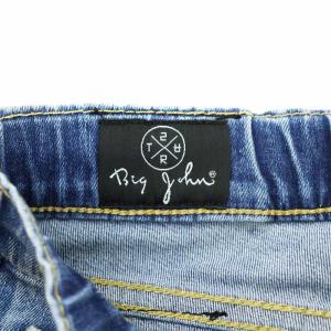 Big John × サート SURT イージーデニムパンツ ジーンズ ダメージ加工 L 水色 ライトブルー MXSR01M