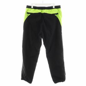 F.C.Real Bristol 23AW WARM UP PANTS ジョガーパンツ ロゴ XL 黒 ブラック 黄緑 FCRB-232002