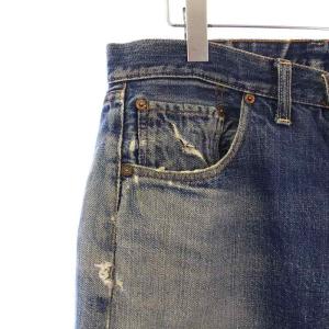 Levi's 501 70s 66前期 デニムパンツ ビッグE ボタン裏6刻印 赤耳 USA製 インディゴ