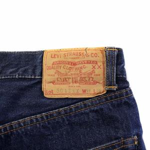 Levi's 60s 501ZXX デニムパンツ GRIPPERジップ 隠しリベット オフセット ヴィンテージ