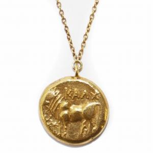 RECTANGLE HORSE 60 レクタングルホース60 ネックレス ペンダント コインモチーフ SV925