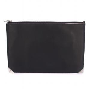 クラッチバッグ セカンドバッグ レザー 黒 ブラック /BB