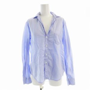 シャツ ブラウス 長袖 XXS 紫 パープル 611070463-1110 /EE
