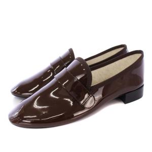 Michael gomme Loafers ローファー エナメル 36.5 茶 /KH
