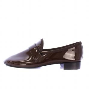 Repetto Michael gomme Loafers ローファー エナメル 36.5 茶 /KH