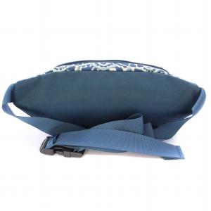 THE NORTH FACE LUMBAR PACK ランバーパック ボディバッグ ショルダーバッグ ロゴ 切替 紺 ネイビー NF0A3KY6