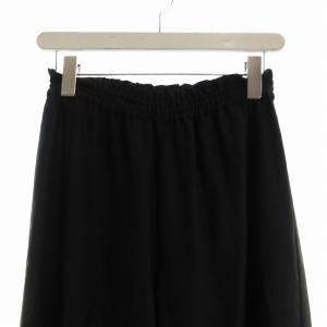 GRACE CONTINENTAL ワイドパンツ ストレート 花柄 レース 36 黒 ブラック 0120211002-00 /EE