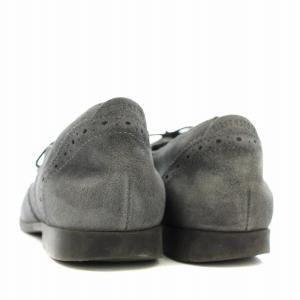 BIRKENSTOCK Laramie Low ララミー ロー スエード レザーシューズ ウイングチップ 37 24cm グレー