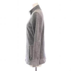BURBERRY ジャケット ベロア S グレー