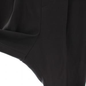 ENFOLD 22SS TROUSERS ソフトダブルサテン ゴムジョッパーズ パンツ 40 グレー 300FS631-2430