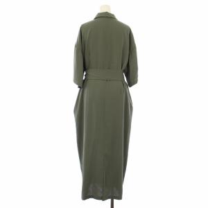 CLANE 23SS HALF ZIP MILITARY ONE PIECE ワンピース ロング 半袖 ベルト 1