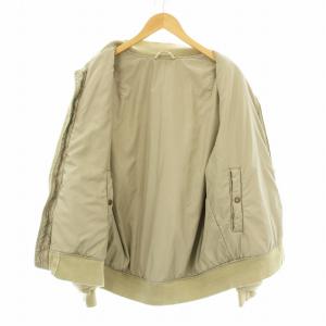 Ron Herman RHC フライトジャケット ブルゾン 中綿 ジップアップ S ベージュ 3720400040 /KU