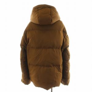 TODAYFUL Hoodie Down Jacket ダウンジャケット フード ナイロン アウター 38 茶 ブラウン