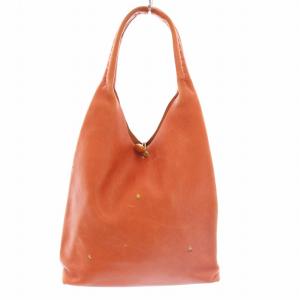 カノッティーナ CANOTTINA ハンドバッグ トートバッグ レザー 刺繍 オレンジ /YT
