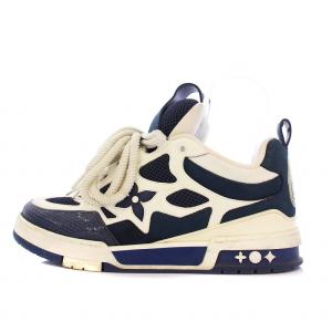 23SS LV Skate Sneaker スケート スニーカー 7.5 ネイビー ホワイト
