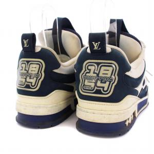 LOUIS VUITTON 23SS LV Skate Sneaker スケート スニーカー 7.5 ネイビー ホワイト