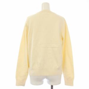 Maison Kitsuné カーディガン ワッペン ニット 長袖 S 白 HU00542KT1036 /TK