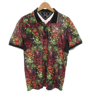 ポロシャツ 半袖 総柄 XL マルチカラー 433323JP /YM