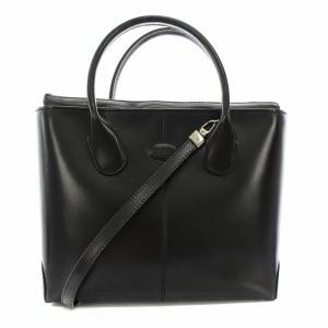 Diバッグ 2way レザー ブラック