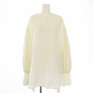 23SS シトロリネンブラウス 長袖 F 白 CH206121ER /TK