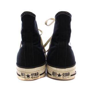 CONVERSE オールスター ALL STAR スニーカー シューズ ハイカット キャンバス 9.5 黒 /BM