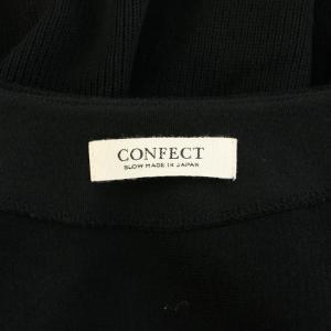 nest Robe コンフェクト CONFECT 23SS クォーターケージニットキーネックカーディガン 長袖 F 黒 ブラック
